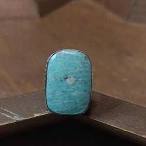 Amazonite Stone Women's Ring